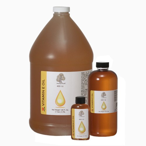Natural Vitamin E Oil Iu 400 Non-Gmo